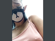 Amallllia дрочит на улице