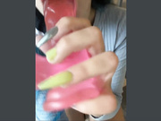 Amallllia разврат в подъезде