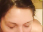 кончил Машке прямо в рот