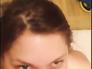 кончил Машке прямо в рот