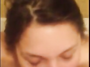 кончил Машке прямо в рот