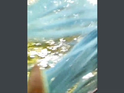 Amallllia с анальным хвостиком на улице