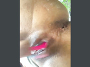 Amallllia сквирт на камне