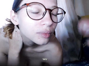 Top-End секс с окончанием на лицо