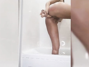 FoxyLove в попку в ванной