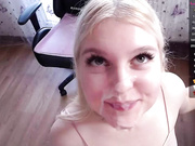 Stacy_Mike кончил на лицо