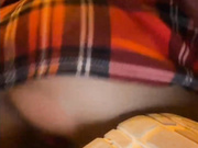 Amallllia ночью с порванными колготками на улице