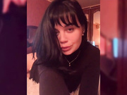 Florensis в колготках шалит на кровати