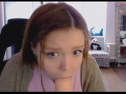 Kiska-Sofia берет в ротик