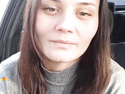 Kisunia26 сосет в машине(нарезка)