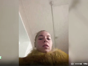 Misseva undress naked in stairwell