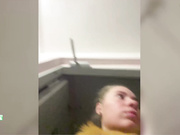 Misseva undress naked in stairwell