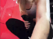 Ketty_Pretty шалит в спорт зале