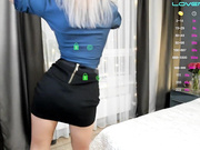 _Cute палец в попу