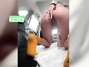 -Your_Iusi- anal finger fisting and squirt in Car