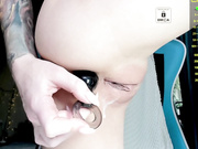 -Elysi- fuck that ass with black dildo