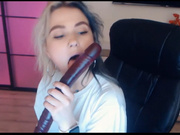 Molly-Bloom минет с длинным-2