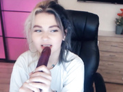 Molly-Bloom минет с длинным-2