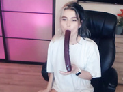 Molly-Bloom минет с длинным-2