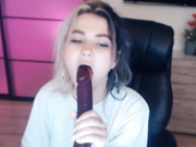 Molly-Bloom минет с длинным-2