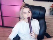 Molly-Bloom минет с длинным-2