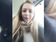 PrettyKatea шалит в общественном транспорте