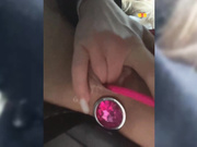 PrettyKatea кончает в общественном транспорте