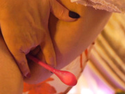 lessaweb plays hairy snatch