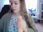 Kiska-Sofia трахает ротик и киску