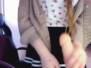 Kiska-Sofia трахает ротик и киску