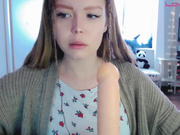 Kiska-Sofia пробка в попку+трах киски