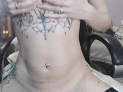 Vanilla_sexy шоу с пробкой в попке