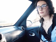 Brunette cop gets blackmailed