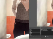 Your-Kitty грудь в туалете