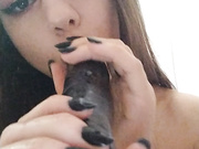 RitaAdler миньет в душе