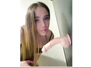 my--Polina fuck dildo in staircase