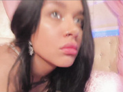 LinaBarbie минет с черным дилдо-3