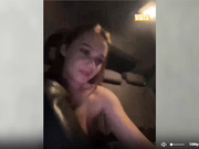 Katrinka undre naked in taxi