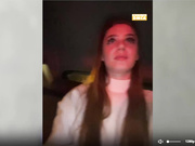 Katrinka undre naked in taxi