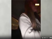 Katrinka undre naked in taxi