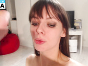 Trishanhoward кончил на лицо