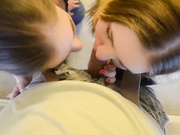 Two girls - blowjob
