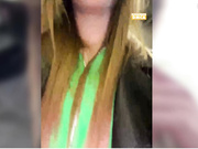 Katrinka hot dildo ride in public toilet