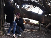 sarahxjackson public fuck amp suck on a beachside cliff