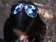 sarahxjackson public fuck amp suck on a beachside cliff