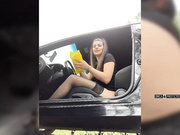 -MaybeBaby- сквирт на природе