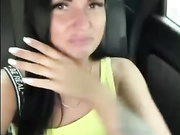 KROSHKA_N пытается не спалится в такси