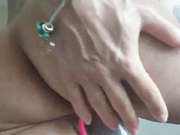 Goodwitchtori Toriia russian milf with giant clit playing with pump and fingering ass