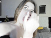 EmilyGift в колготках+минет
