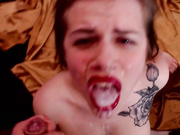 very_sweet_bodies кончил на лицо